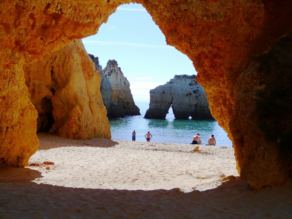 Nice Beaches Algarve Carvoeiro 